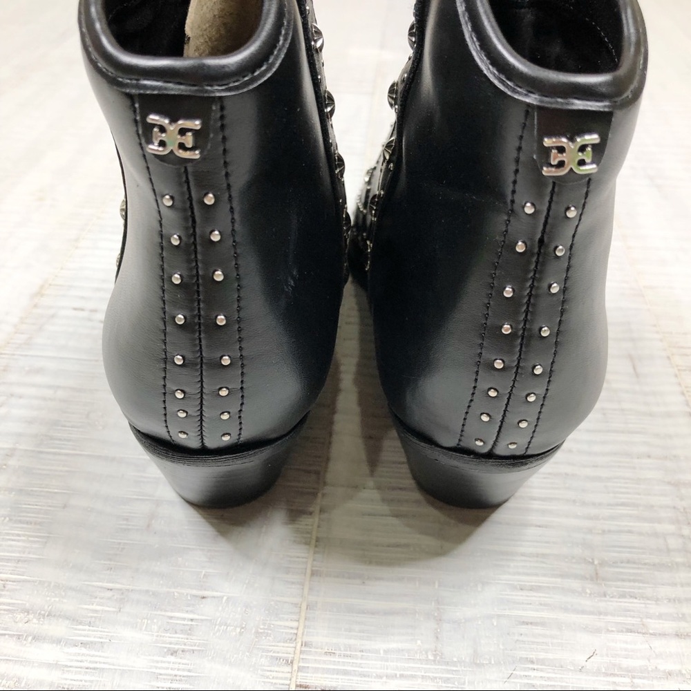 ❤️SOLD❤️ Sam Edelman Brian western ankle boot bootie stud - Picture 6 of 7